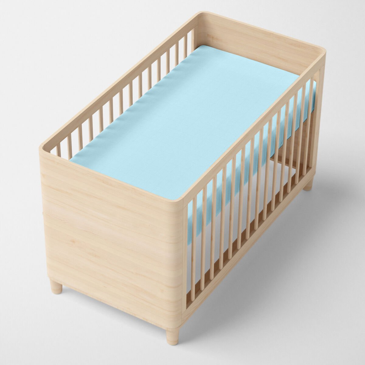 Aluslina HappyFriday BASIC KIDS Sinine 60 x 120 x 14 cm